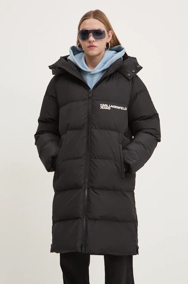 Karl Lagerfeld Jeans Jakna Karl Lagerfeld Jeans za žene, boja: bijela, za zimu, 246J1510