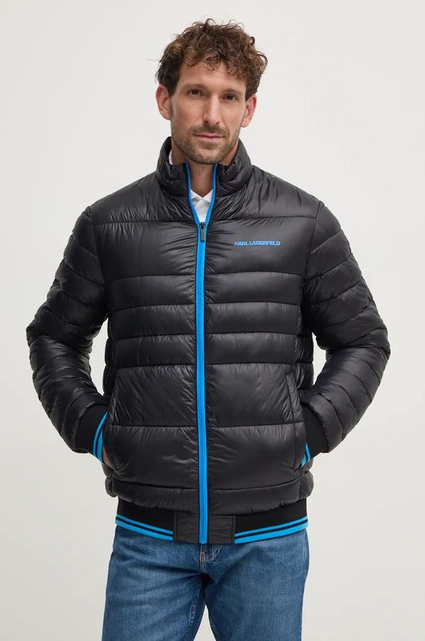 Karl Lagerfeld Jakna Karl Lagerfeld za muškarce, boja: crna, za zimu, 543590.505402