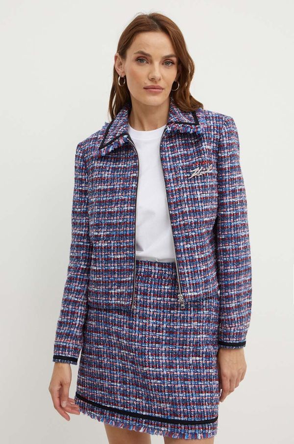 Karl Lagerfeld Jakna Karl Lagerfeld za žene, za prijelazno razdoblje, 245W1403