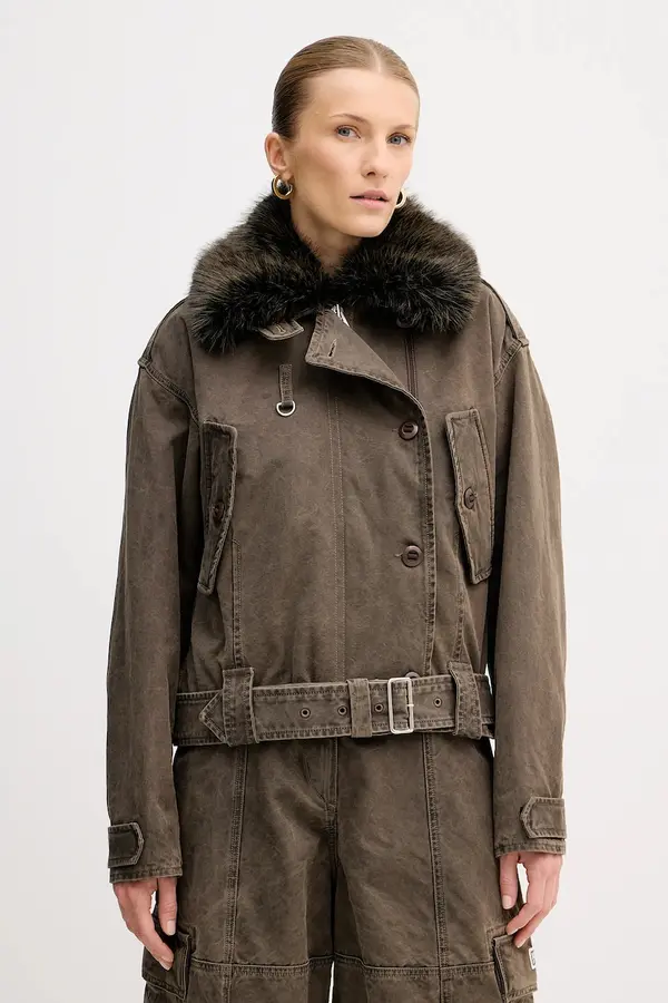 Kenzo Jakna Kenzo Dyed Canvas Comber