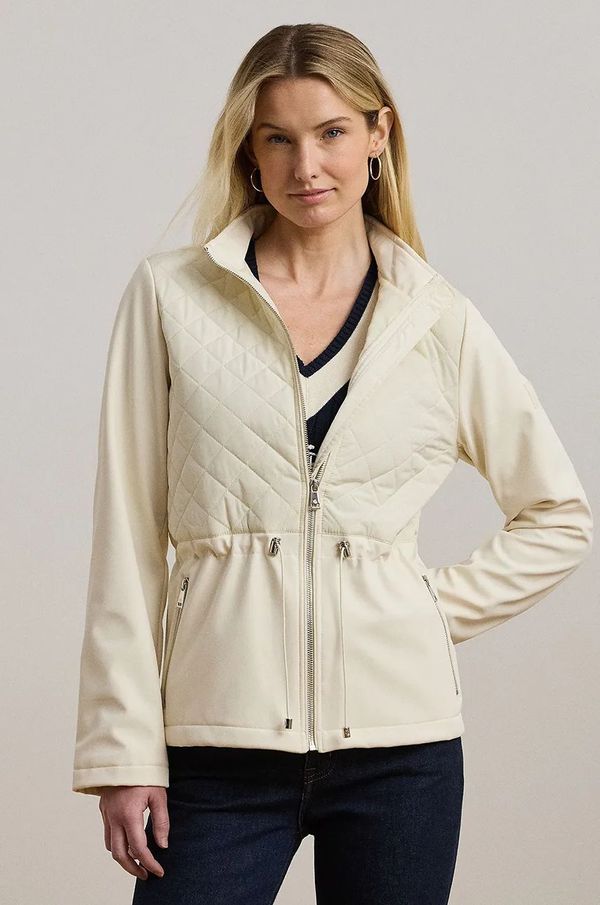 Lauren Ralph Lauren Jakna Lauren Ralph Lauren za žene, boja: bež, za prijelazno razdoblje, 297967119