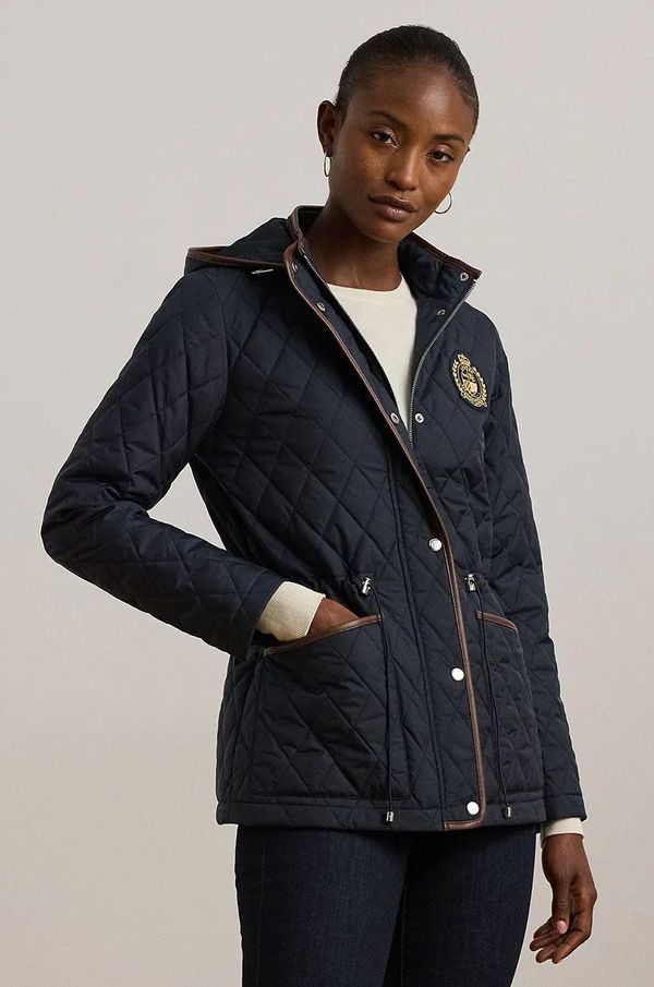 Lauren Ralph Lauren Jakna Lauren Ralph Lauren za žene, boja: tamno plava, za prijelazno razdoblje, 297967135