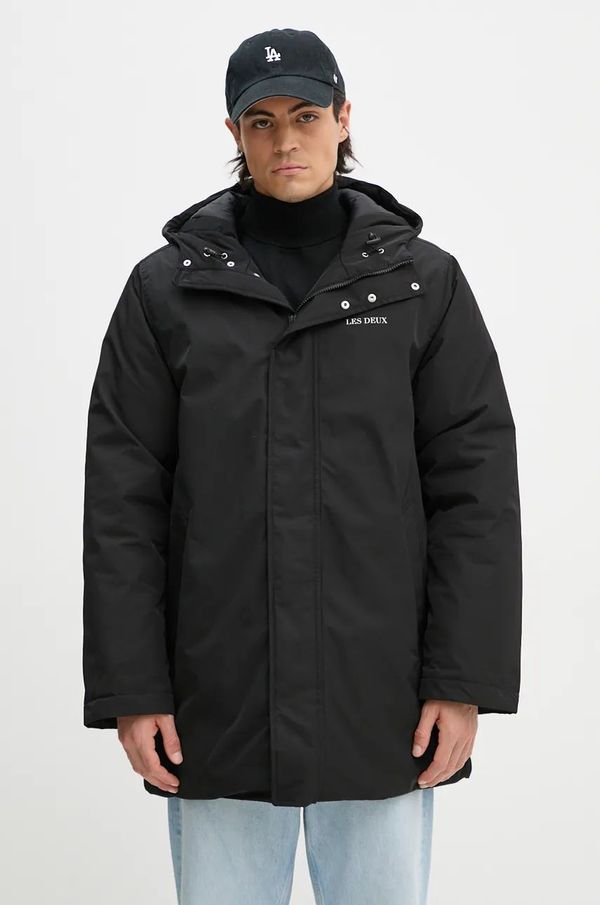 Les Deux Jakna Les Deux za muškarce, boja: crna, za zimu, LDM620075