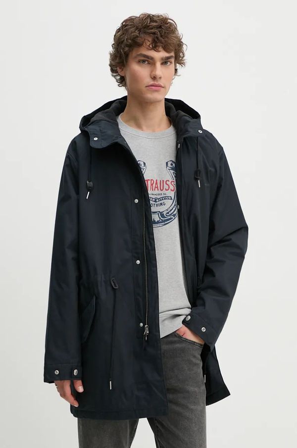 Levi's Jakna Levi's za muškarce, boja: crna, za zimu, A8563