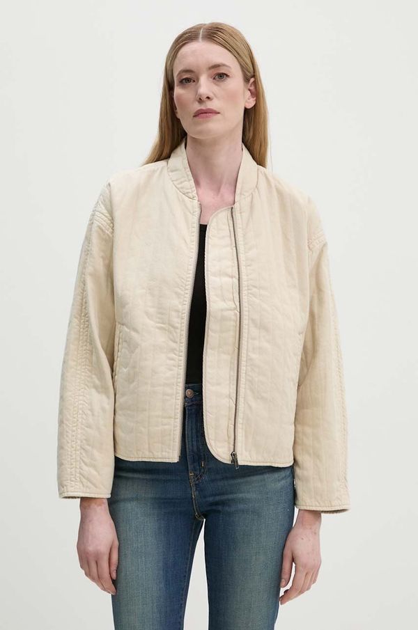 Levi's Jakna Levi's za žene, boja: bež, za prijelazno razdoblje, A8517