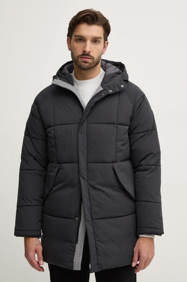 Liu Jo Jakna Liu Jo za muškarce, boja: crna, za zimu, QF4184 T2673