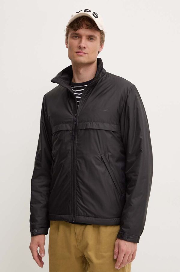 Marc O'Polo Jakna Marc O'Polo DENIM za muškarce, boja: crna, za prijelazno razdoblje, 5000005153