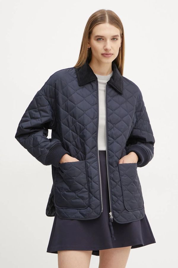 Marc O'Polo Jakna Marc O'Polo za žene, boja: tamno plava, za prijelazno razdoblje, 5000005648