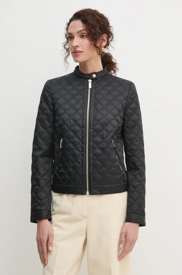 Marciano Guess Jakna Marciano Guess ADELAIDE za žene, boja: crna, za prijelazno razdoblje, 5RGL01 7243A