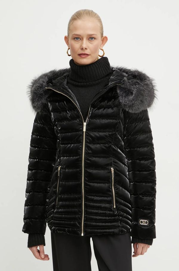 Marciano Guess Jakna Marciano Guess JANIS za žene, boja: crna, za zimu, 4BGL01 7176A