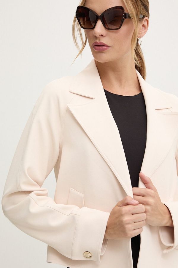 Marciano Guess Jakna Marciano Guess JENNY za žene, boja: bež, za prijelazno razdoblje, 4YGL03 9373Z