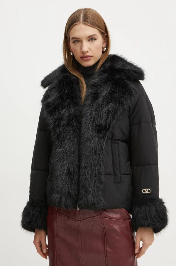 Marciano Guess Jakna Marciano Guess ZOE za žene, boja: crna, za zimu, 4BGL15 7188A