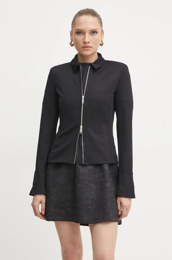 Max&Co. Jakna MAX&Co. za žene, boja: crna, za prijelazno razdoblje, 2516911021200