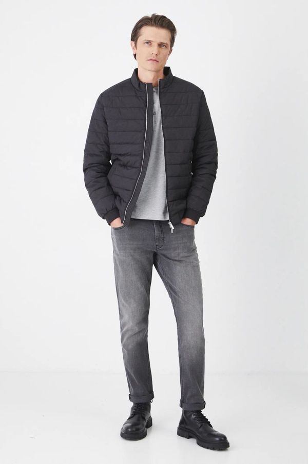 Medicine Jakna Medicine za muškarce, boja: crna, za prijelazno razdoblje