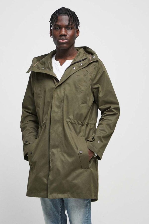 Medicine Jakna Medicine za muškarce, boja: zelena, za prijelazno razdoblje