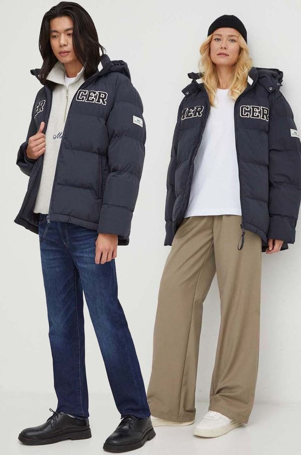 Mercer Amsterdam Jakna Mercer Amsterdam boja: tamno plava, za zimu