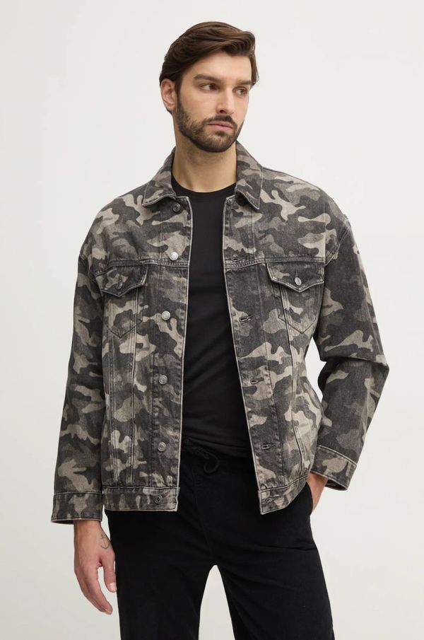 Michael Kors Jakna Michael Kors za muškarce, boja: siva, za prijelazno razdoblje, UF4900RGPB