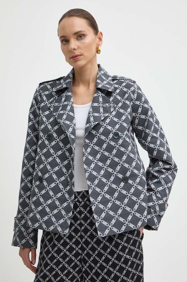 MICHAEL Michael Kors Jakna MICHAEL Michael Kors za žene, boja: crna, za prijelazno razdoblje