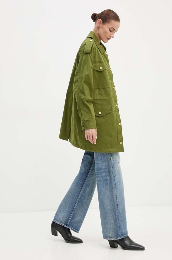 MICHAEL Michael Kors Jakna MICHAEL Michael Kors za žene, boja: zelena, za prijelazno razdoblje, MT420FB3X6