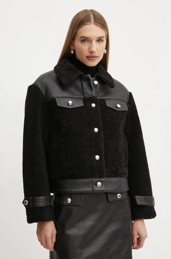 Morgan Jakna Morgan GSHEEP za žene, boja: crna, za prijelazno razdoblje, GSHEEP