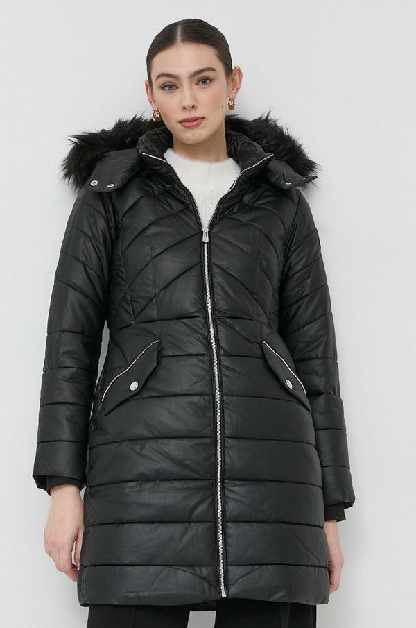 Morgan Jakna Morgan za žene, boja: crna, za prijelazno razdoblje