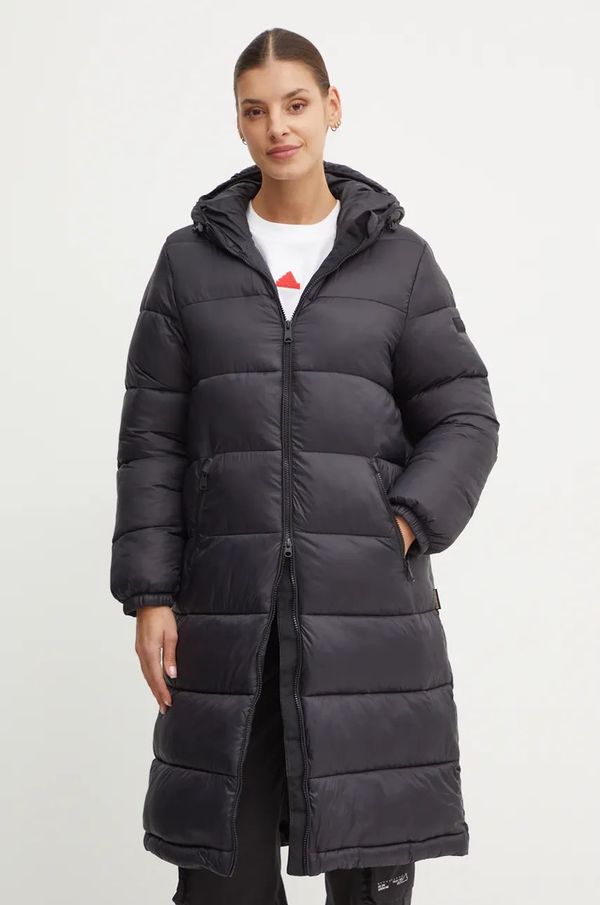 Napapijri Jakna Napapijri A-Suze za žene, boja: crna, za zimu, NP0A4HZ30411