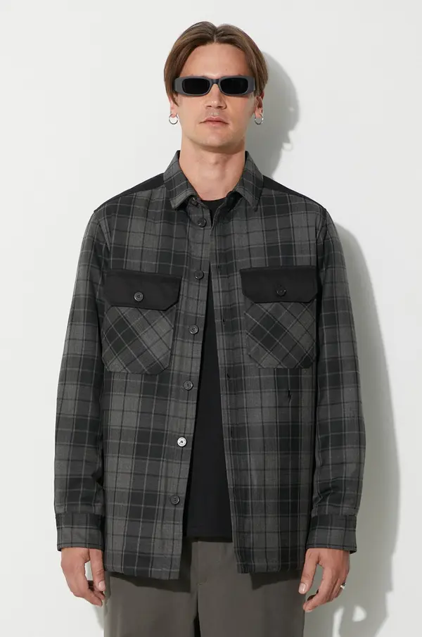Neil Barrett Jakna Neil Barett LOOSE BICOLOR FLAP POCKET PADDED