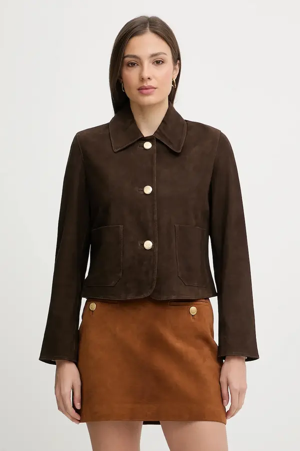 Pedro del Hierro Jakna od brušene kože Pedro del Hierro