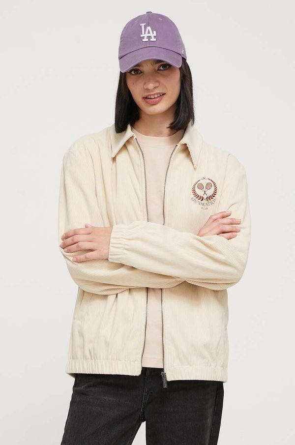 On Vacation Jakna On Vacation za žene, boja: bež, za prijelazno razdoblje