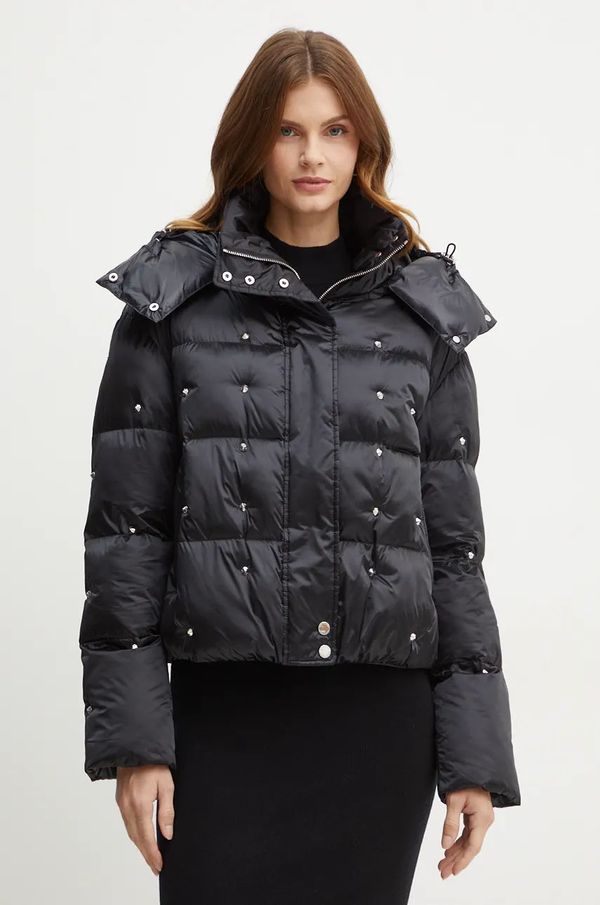 Patrizia Pepe Jakna Patrizia Pepe za žene, boja: crna, za zimu, 2O0155 A491