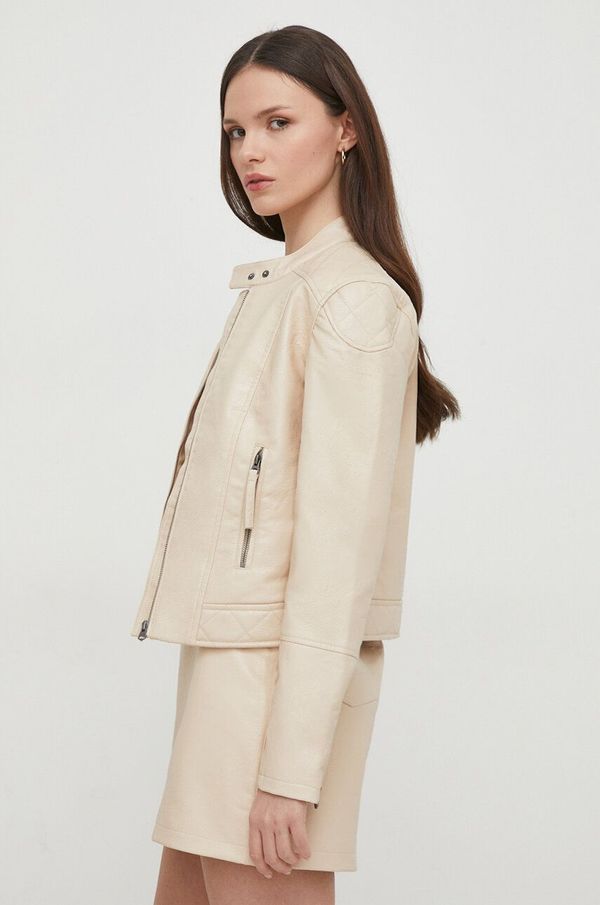 Pepe Jeans Jakna Pepe Jeans STAZIE za žene, boja: bež, za prijelazno razdoblje, PL402322