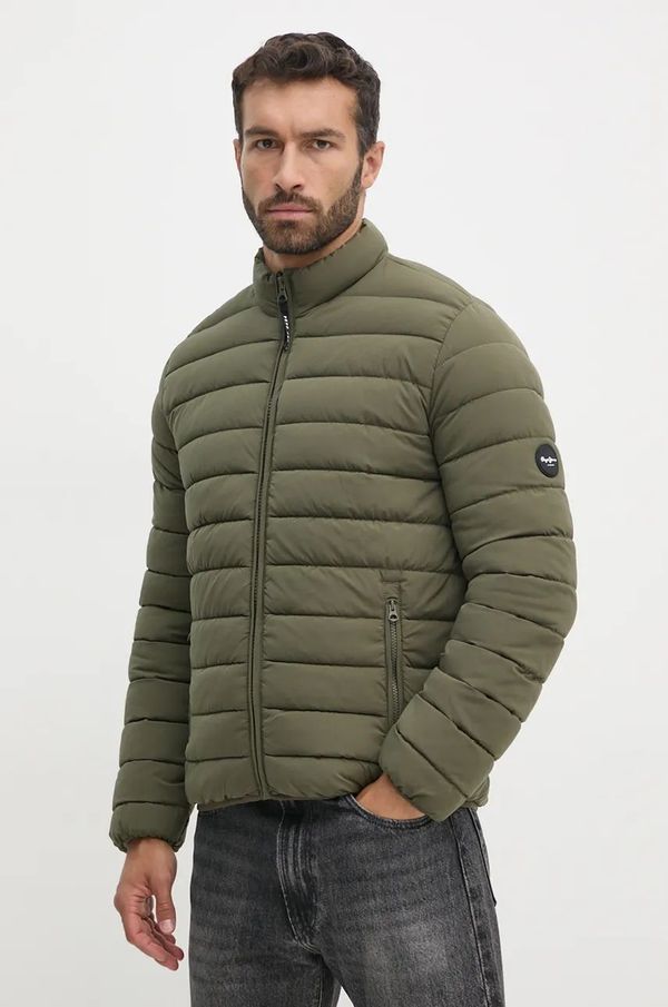 Pepe Jeans Jakna Pepe Jeans TOMI za muškarce, boja: zelena, za prijelazno razdoblje, PM403027