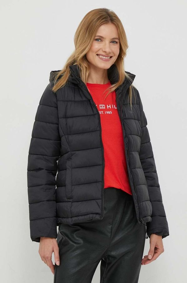 Pepe Jeans Jakna Pepe Jeans za žene, boja: crna, za prijelazno razdoblje