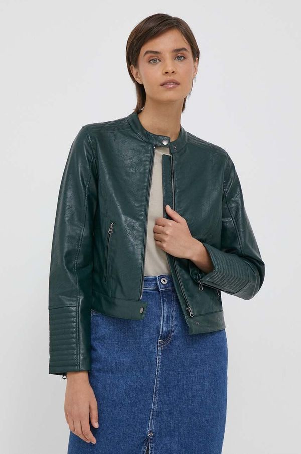 Pepe Jeans Jakna Pepe Jeans za žene, boja: zelena, za prijelazno razdoblje