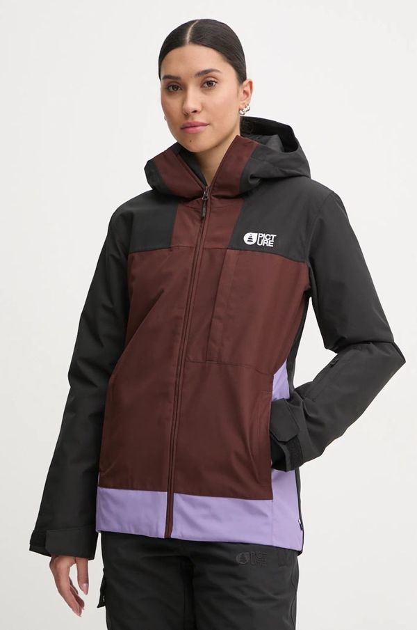 Picture Jakna Picture Seakrest boja: smeđa, WVT0362