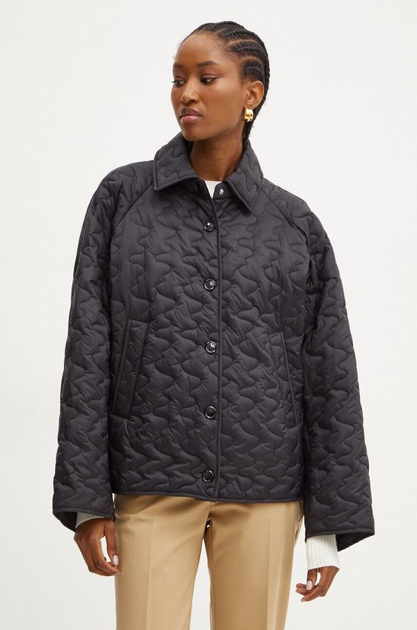 Pinko Jakna Pinko za žene, boja: crna, za prijelazno razdoblje, 104035 A23Q