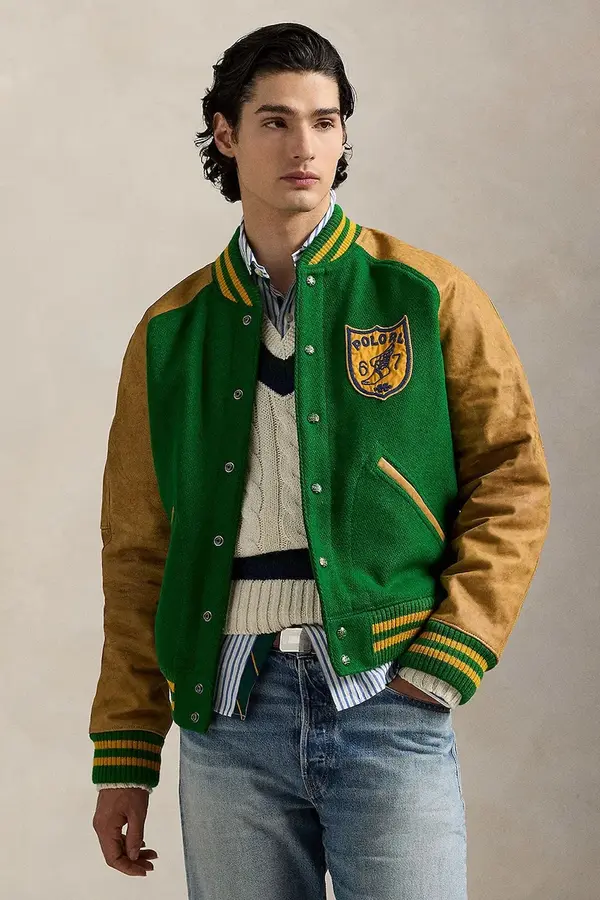 Polo Ralph Lauren Jakna Polo Ralph Lauren Lttrmn Jkt Lined