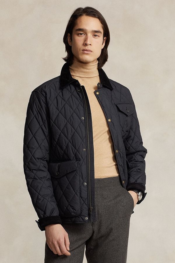 Ralph Lauren Jakna Polo Ralph Lauren za muškarce, boja: tamno plava, za prijelazno razdoblje