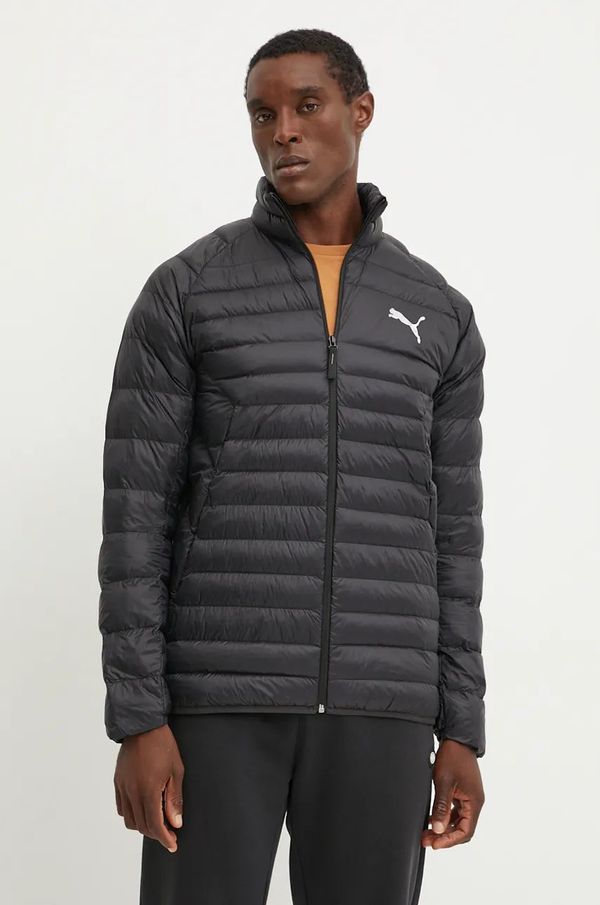 Puma Jakna Puma za muškarce, boja: crna, za prijelazno razdoblje, 849356