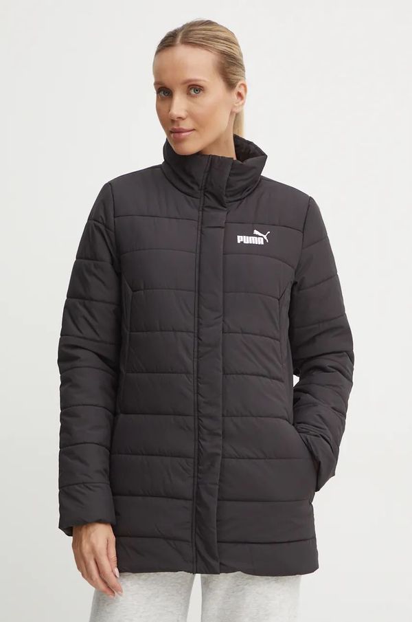 Puma Jakna Puma za žene, boja: crna, za prijelazno razdoblje, 675364