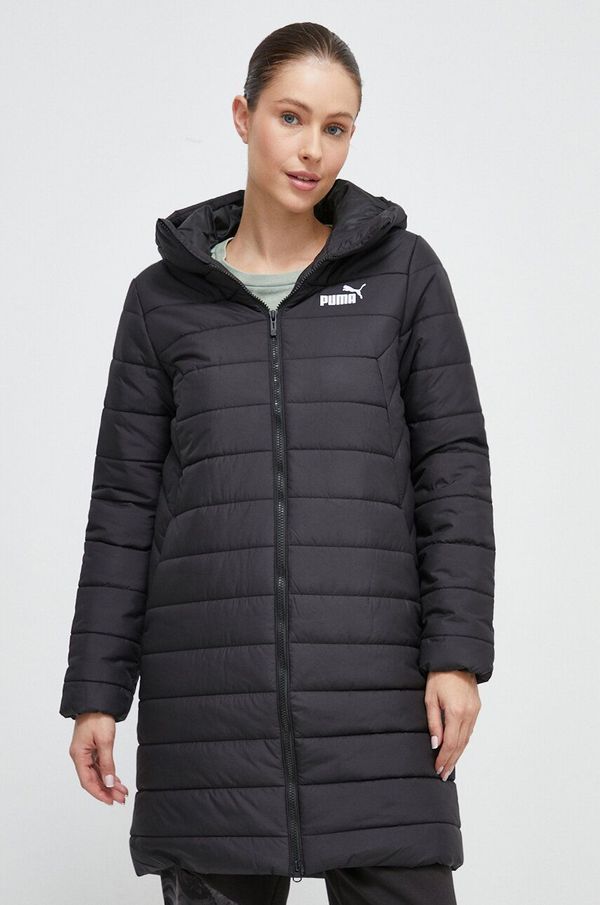 Puma Jakna Puma za žene, boja: crna, za zimu