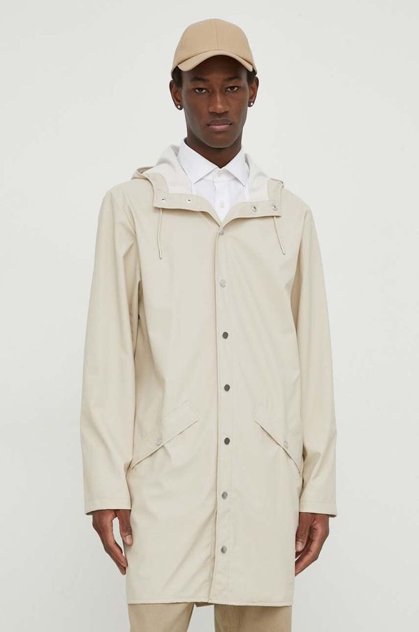 Rains Jakna Rains 12020 Jackets boja: bež, za prijelazno razdoblje