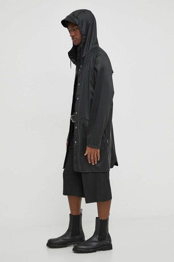 Rains Jakna Rains 12020 Jackets boja: crna, za prijelazno razdoblje