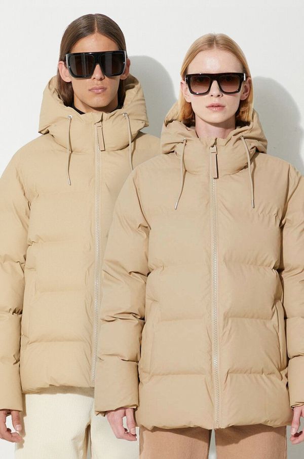 Rains Jakna Rains 15120 Jackets boja: bež, za zimu