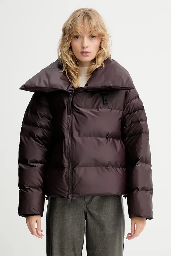 Rains Jakna Rains 17230 Alta Vision Short Puffer Jacket