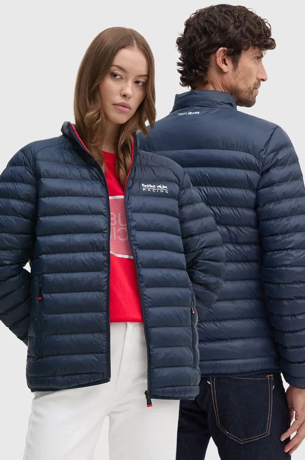 Red Bull Racing x Pepe Jeans Jakna Red Bull Racing x Pepe Jeans boja: tamno plava, za zimu, RU400001