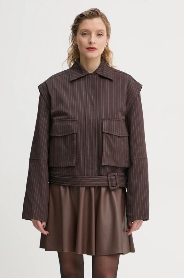 Remain Jakna Remain 0 za žene, boja: smeđa, za prijelazno razdoblje, 502105