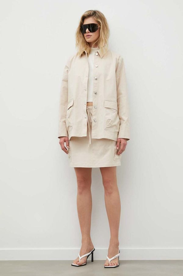 Resume Jakna Résumé za žene, boja: bež, oversize