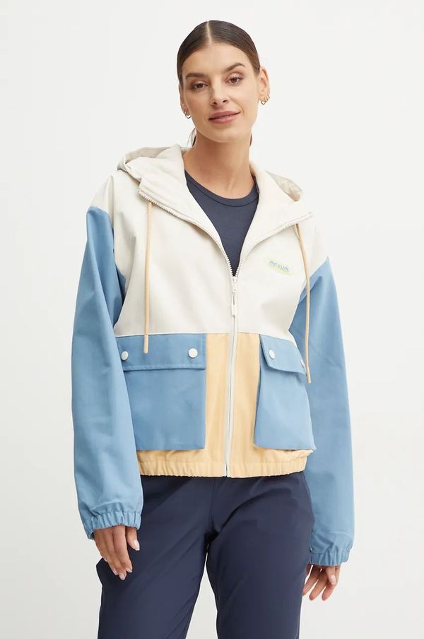 Rip Curl Jakna Rip Curl ANTI-SERIES za žene, boja: bež, za prijelazno razdoblje, 02LWJA