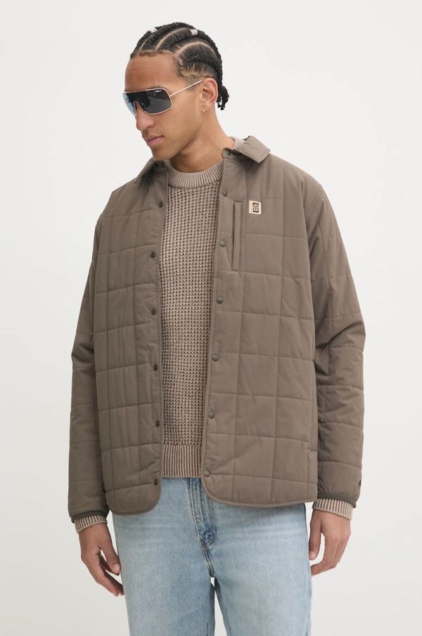 Rip Curl Jakna Rip Curl za muškarce, boja: smeđa, za prijelazno razdoblje, 01MMJA